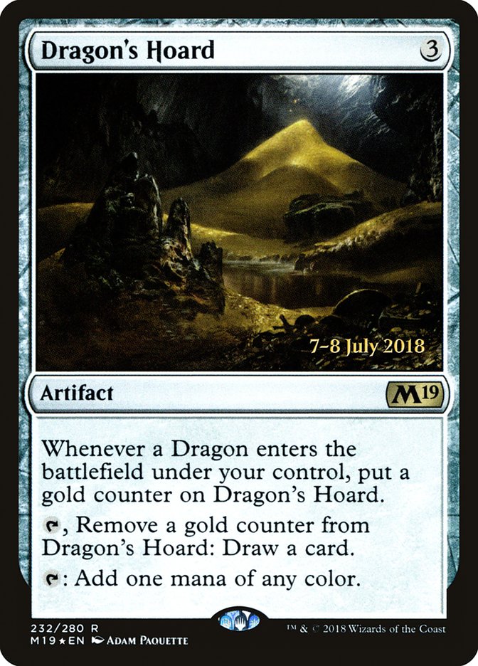 Dragon's Hoard  [Core Set 2019 Prerelease Promos] | Gamer Loot