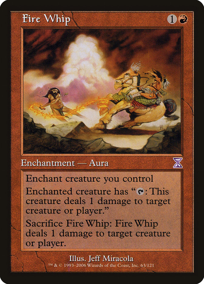 Fire Whip [Time Spiral Timeshifted] | Gamer Loot