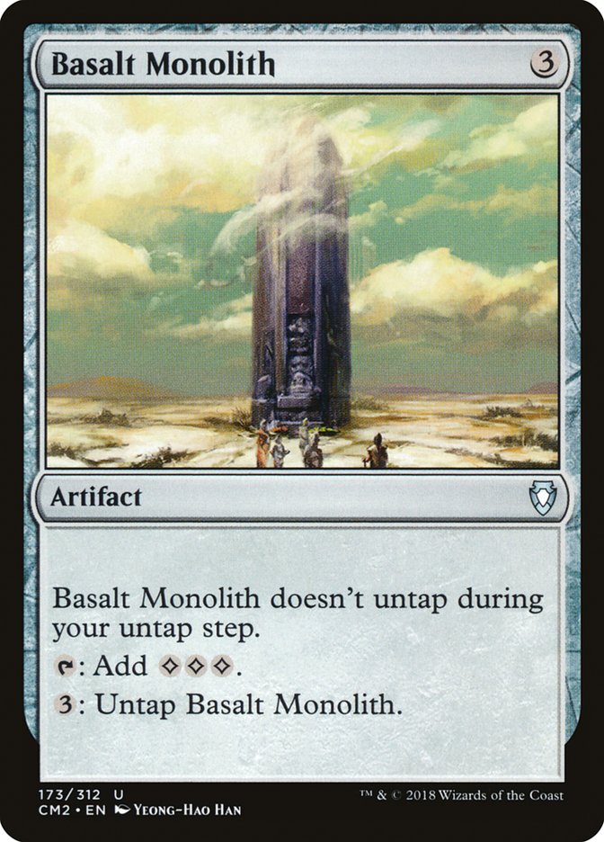 Basalt Monolith [Commander Anthology Volume II] | Gamer Loot