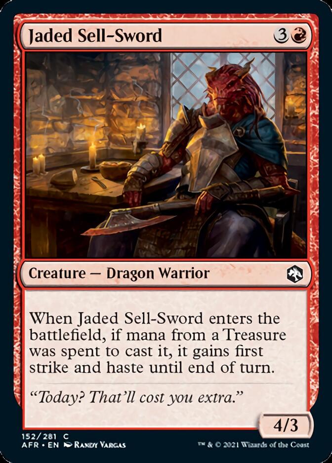 Jaded Sell-Sword [Dungeons & Dragons: Adventures in the Forgotten Realms] | Gamer Loot