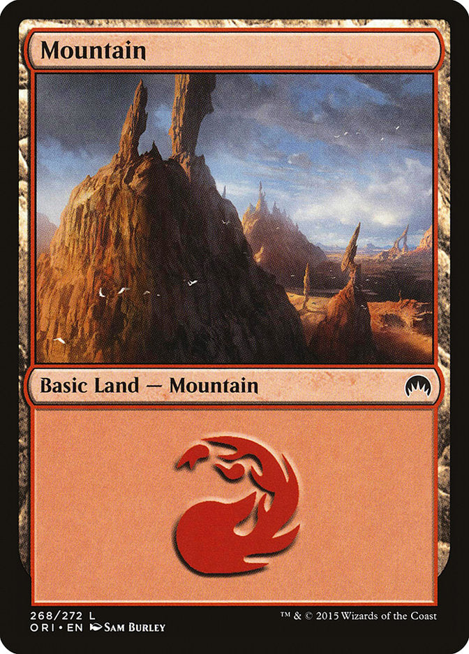 Mountain (268) [Magic Origins] | Gamer Loot