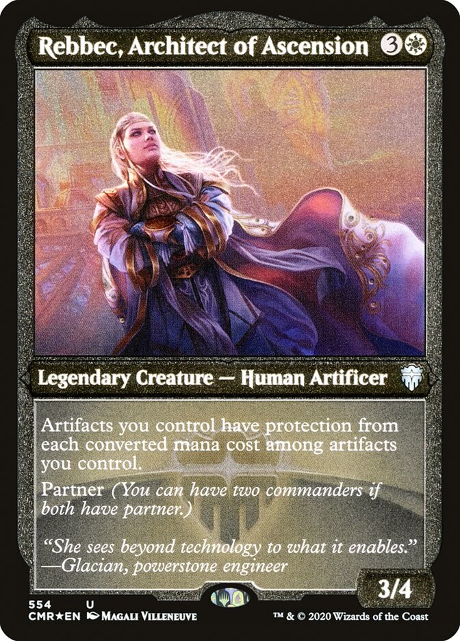 Rebbec, Architect of Ascension (Etched) [Commander Legends] | Gamer Loot