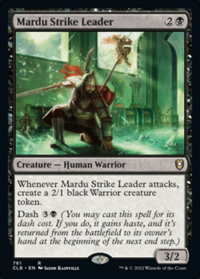 Mardu Strike Leader [Commander Legends: Battle for Baldur's Gate] | Gamer Loot