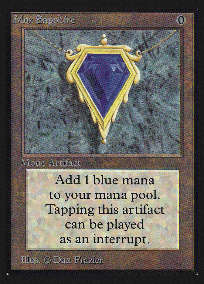 Mox Sapphire [International Collectors’ Edition] | Gamer Loot