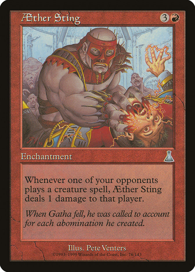 Aether Sting [Urza's Destiny] | Gamer Loot