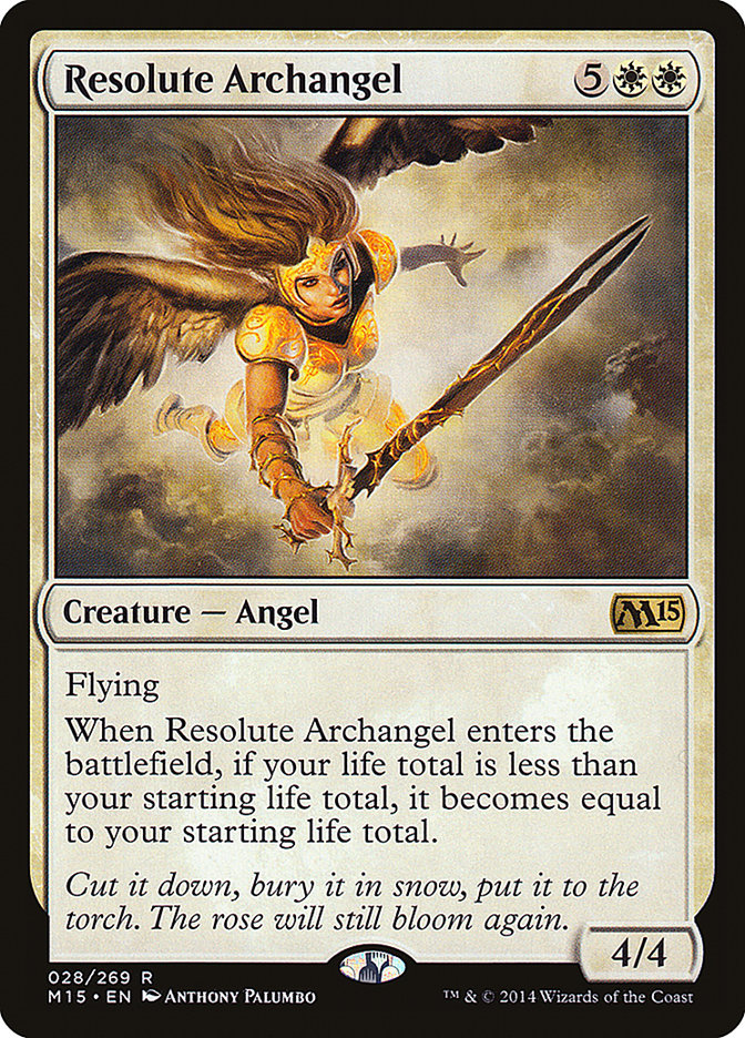 Resolute Archangel [Magic 2015] | Gamer Loot