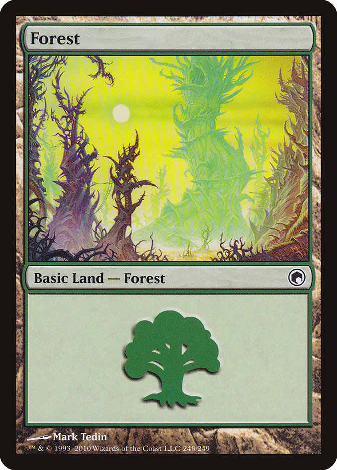 Forest (248) [Scars of Mirrodin] | Gamer Loot