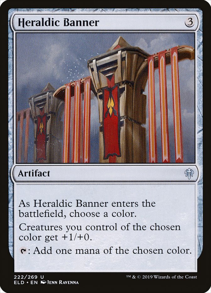 Heraldic Banner [Throne of Eldraine] | Gamer Loot