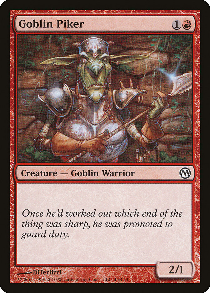 Goblin Piker [Duels of the Planeswalkers] | Gamer Loot