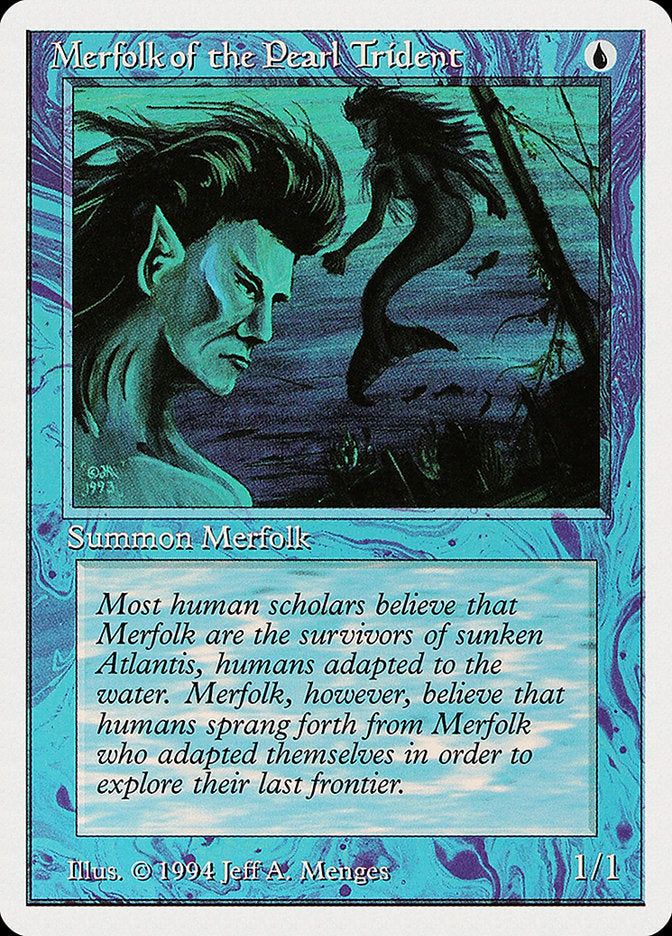 Merfolk of the Pearl Trident [Summer Magic / Edgar] | Gamer Loot