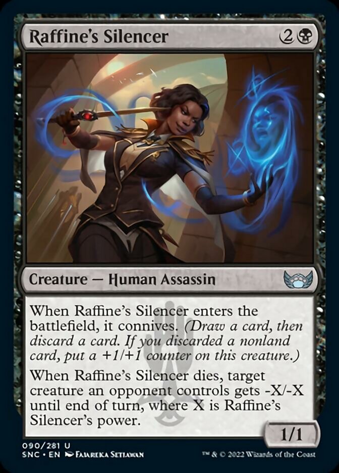 Raffine's Silencer [Streets of New Capenna] | Gamer Loot