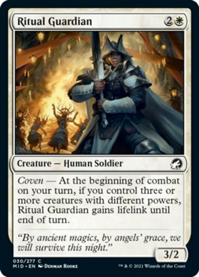 Ritual Guardian [Innistrad: Midnight Hunt] | Gamer Loot