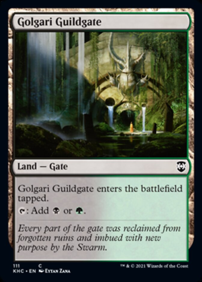 Golgari Guildgate [Kaldheim Commander] | Gamer Loot