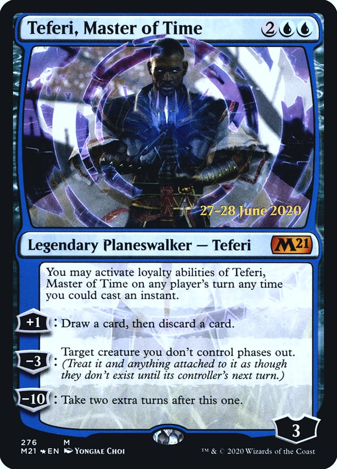 Teferi, Master of Time [Core Set 2021 Prerelease Promos] | Gamer Loot