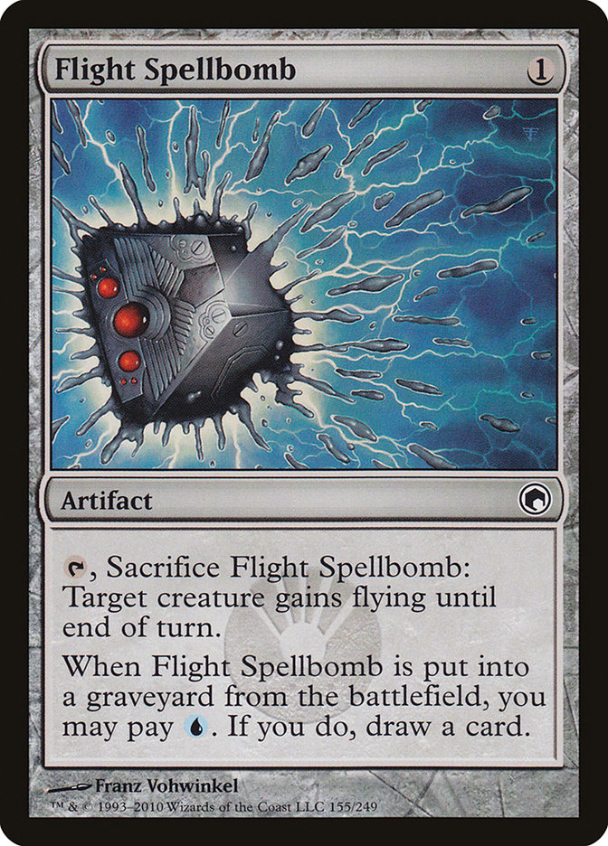 Flight Spellbomb [Scars of Mirrodin] | Gamer Loot