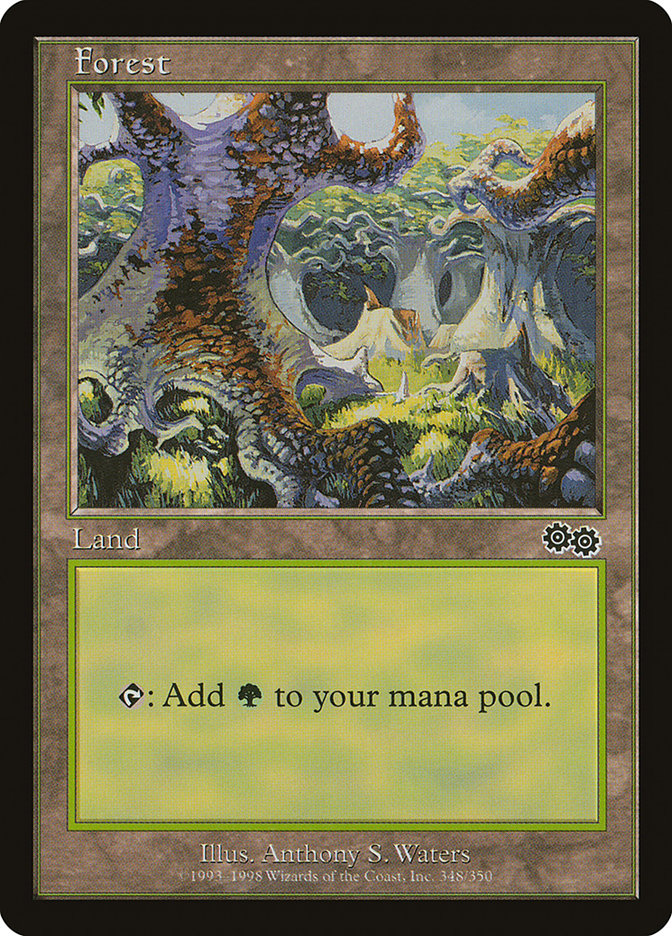 Forest (348) [Urza's Saga] | Gamer Loot