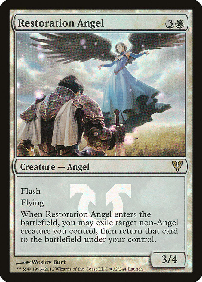 Restoration Angel (Launch) [Avacyn Restored Prerelease Promos] | Gamer Loot