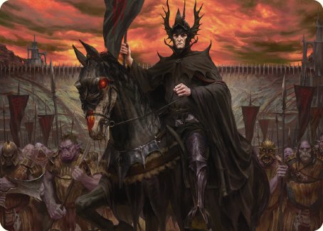 The Mouth of Sauron Art Card [The Lord of the Rings: Tales of Middle-earth Art Series] | Gamer Loot