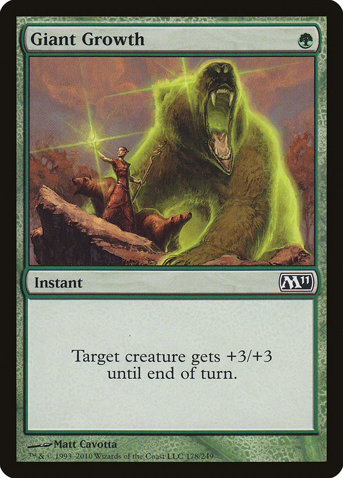 Giant Growth [Magic 2011] | Gamer Loot