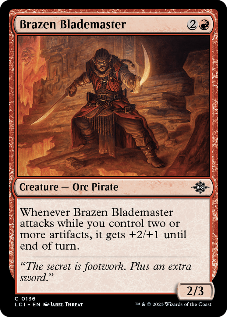 Brazen Blademaster [The Lost Caverns of Ixalan] | Gamer Loot