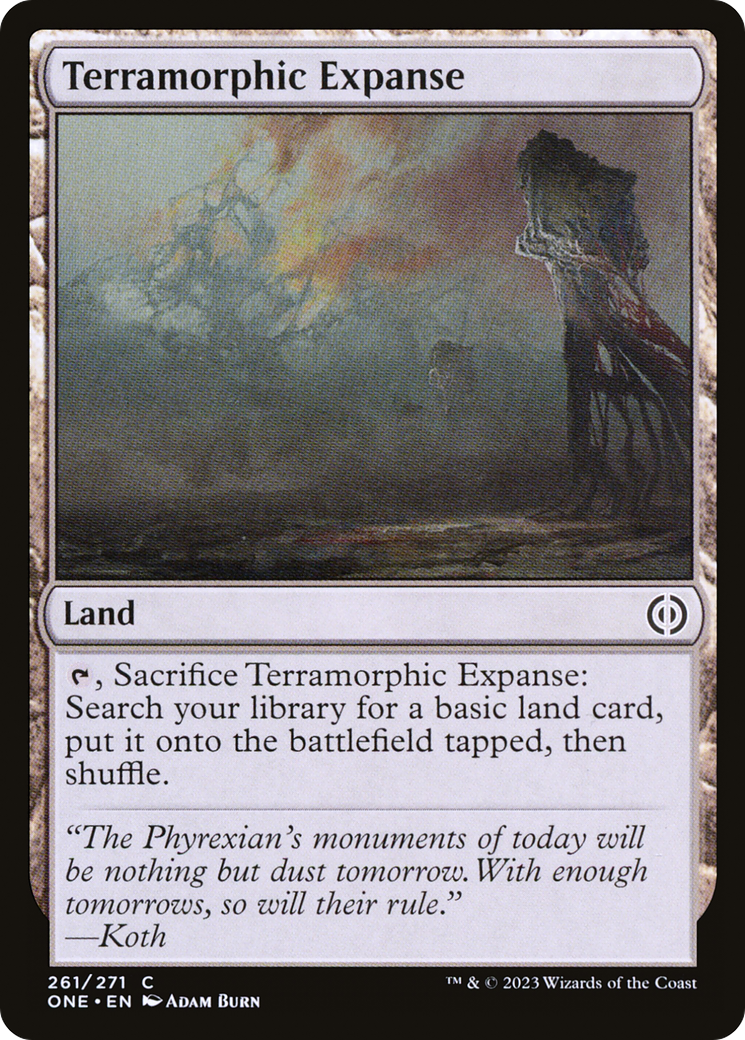 Terramorphic Expanse [Phyrexia: All Will Be One] | Gamer Loot