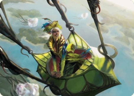 Nael, Avizoa Aeronaut Art Card [Dominaria United Art Series] | Gamer Loot