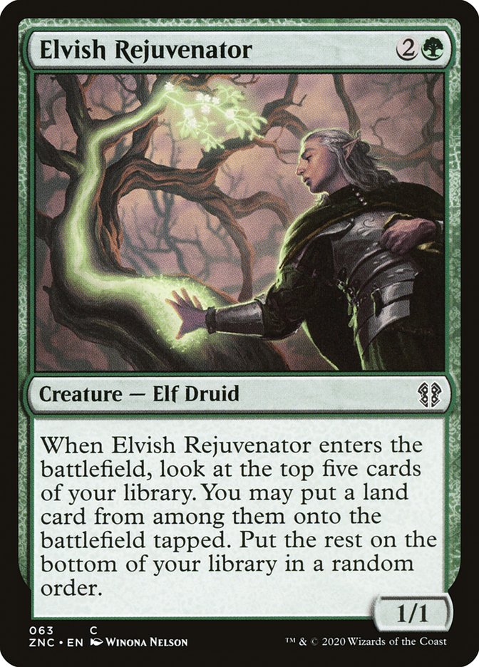 Elvish Rejuvenator [Zendikar Rising Commander] | Gamer Loot