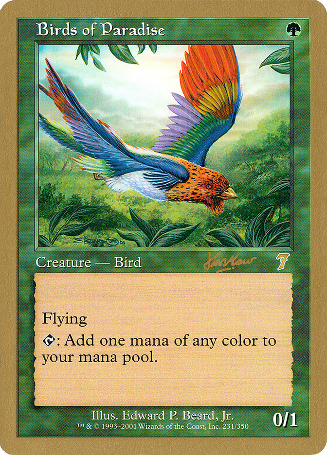 Birds of Paradise (Sim Han How) [World Championship Decks 2002] | Gamer Loot