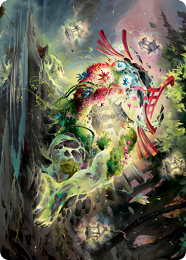Go-Shintai of Life's Origin Art Card [Kamigawa: Neon Dynasty Art Series] | Gamer Loot