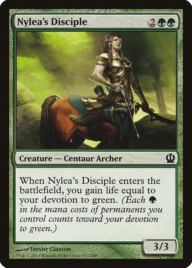 Nylea's Disciple [Theros] | Gamer Loot