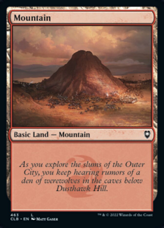 Mountain (463) [Commander Legends: Battle for Baldur's Gate] | Gamer Loot