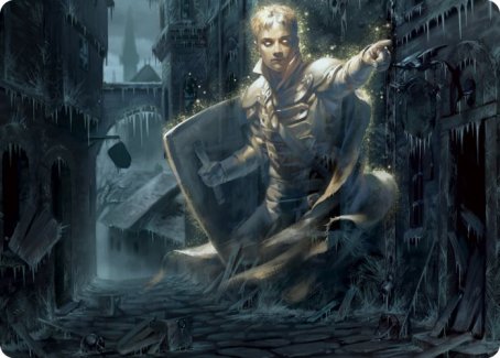 Dennick, Pious Apparition Art Card [Innistrad: Midnight Hunt Art Series] | Gamer Loot