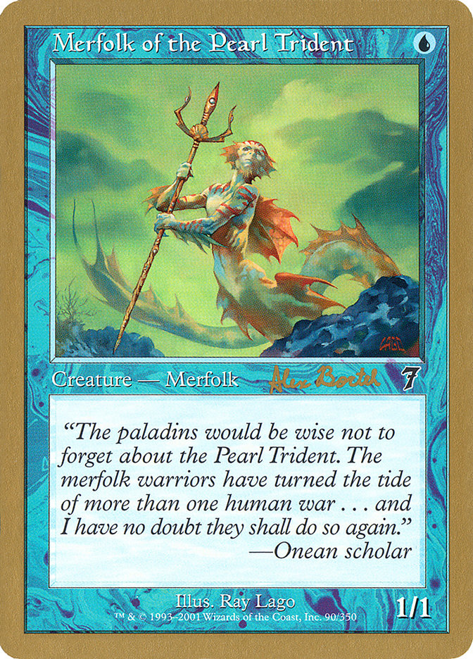 Merfolk of the Pearl Trident (Alex Borteh) [World Championship Decks 2001] | Gamer Loot