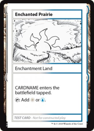 Enchanted Prairie (2021 Edition) [Mystery Booster Playtest Cards] | Gamer Loot