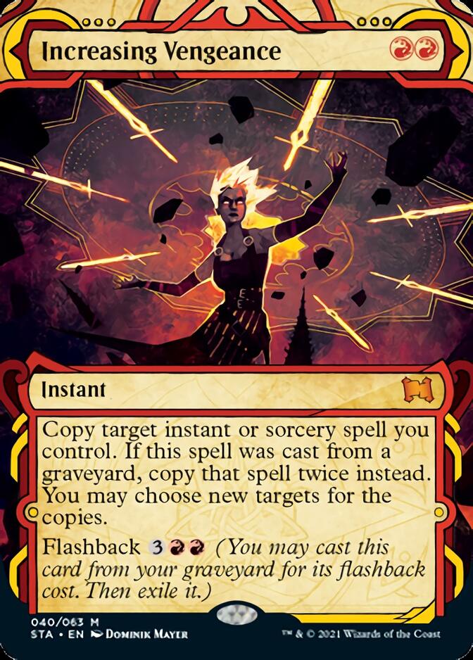 Increasing Vengeance (Etched Foil) [Strixhaven Mystical Archive] | Gamer Loot
