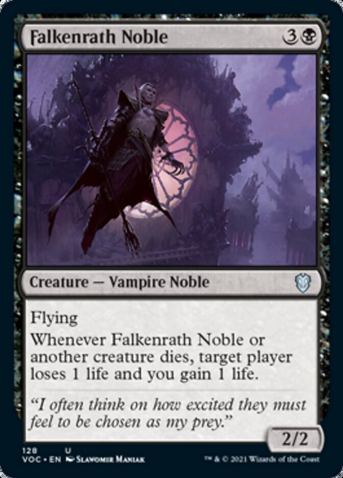 Falkenrath Noble [Innistrad: Crimson Vow Commander] | Gamer Loot