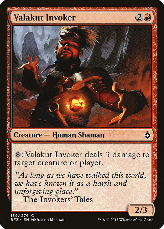 Valakut Invoker [Battle for Zendikar] | Gamer Loot