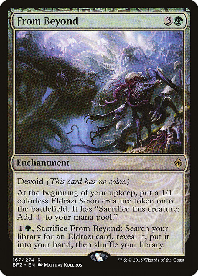 From Beyond [Battle for Zendikar] | Gamer Loot
