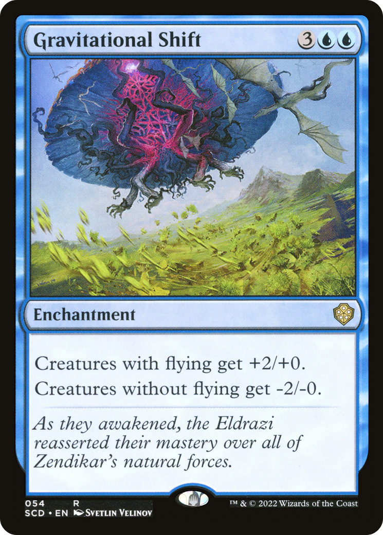 Gravitational Shift [Starter Commander Decks] | Gamer Loot