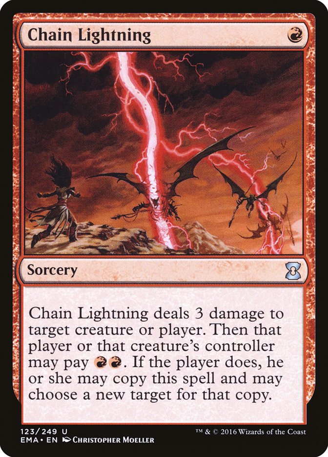 Chain Lightning [Eternal Masters] | Gamer Loot