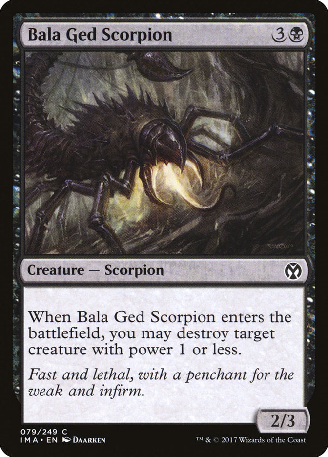 Bala Ged Scorpion [Iconic Masters] | Gamer Loot