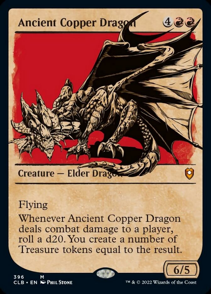 Ancient Copper Dragon (Showcase) [Commander Legends: Battle for Baldur's Gate] | Gamer Loot