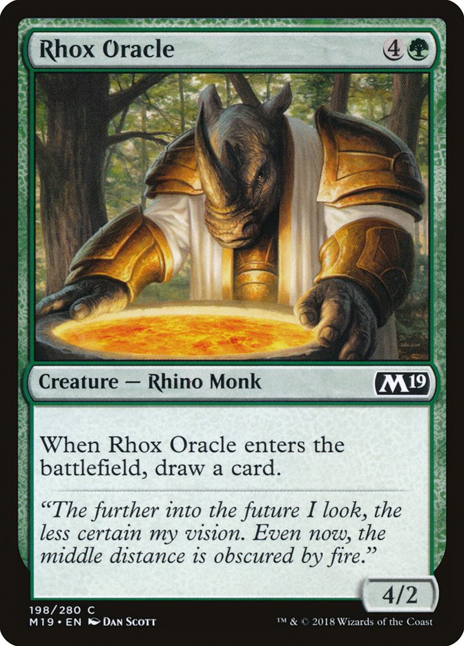 Rhox Oracle [Core Set 2019] | Gamer Loot