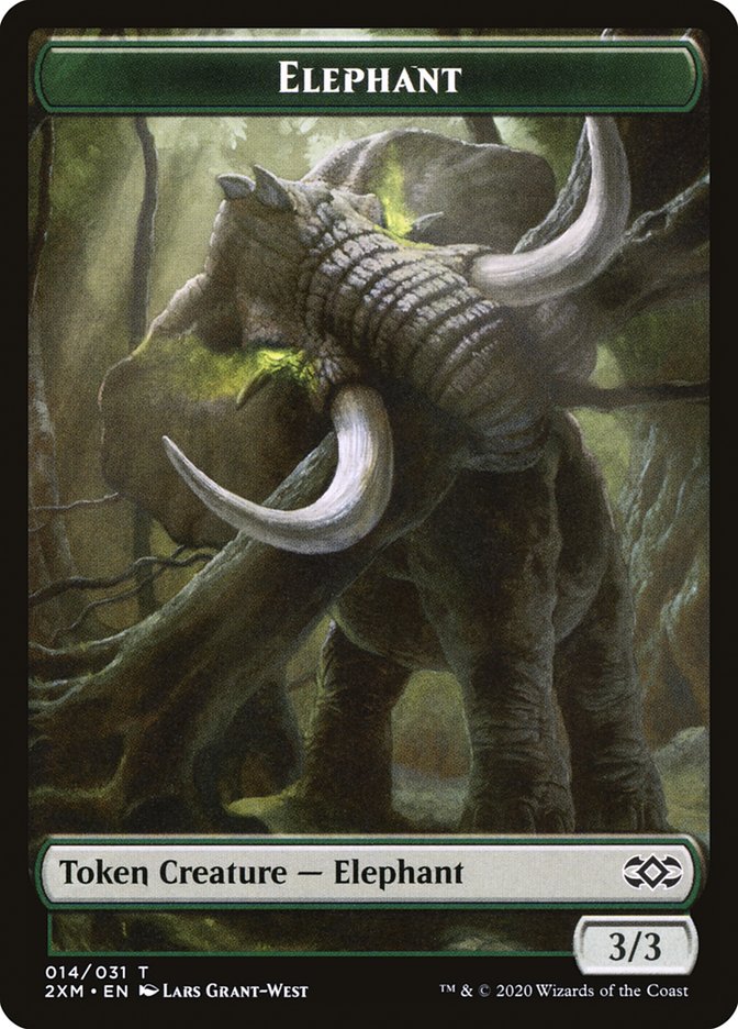 Elephant [Double Masters Tokens] | Gamer Loot