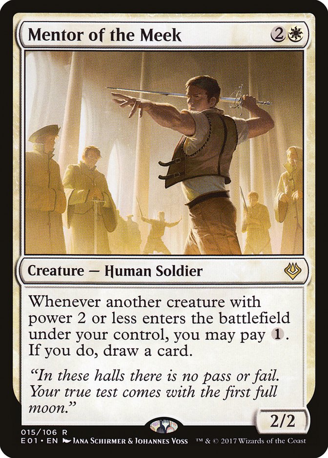 Mentor of the Meek [Archenemy: Nicol Bolas] | Gamer Loot