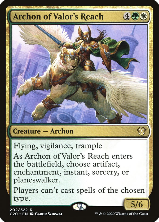 Archon of Valor's Reach [Commander 2020] | Gamer Loot