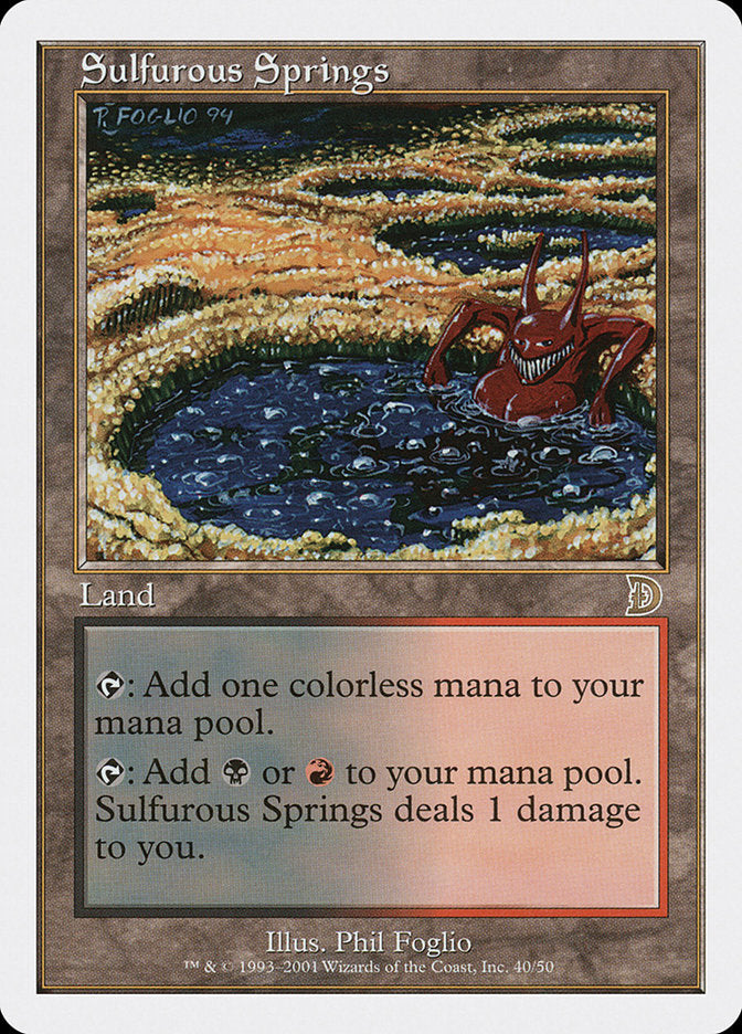 Sulfurous Springs [Deckmasters] | Gamer Loot