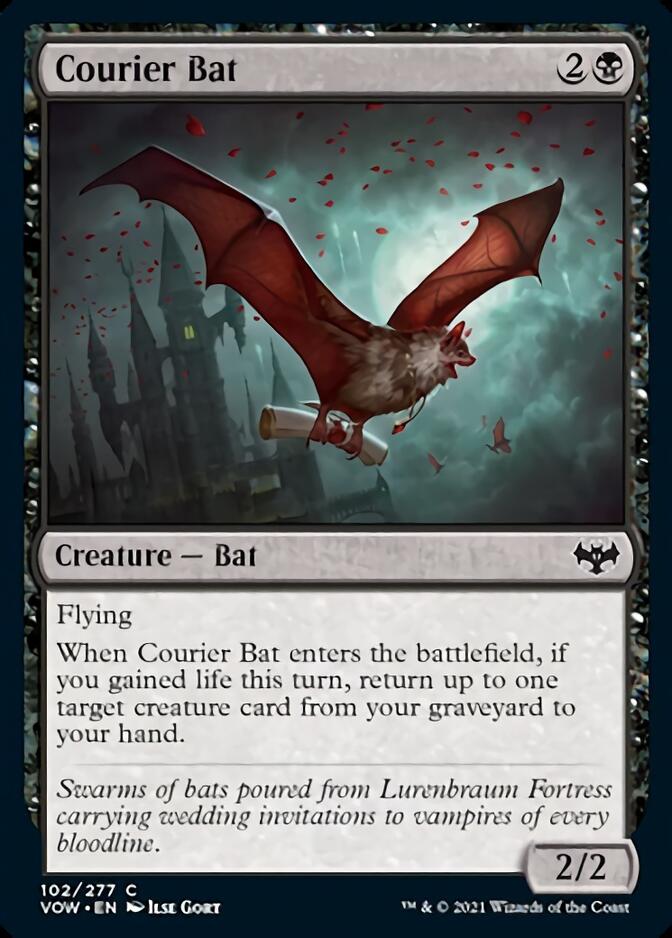 Courier Bat [Innistrad: Crimson Vow] | Gamer Loot