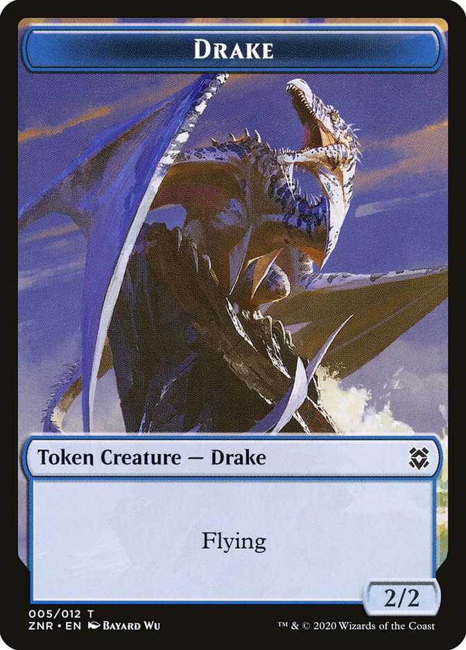 Drake [Zendikar Rising Tokens] | Gamer Loot