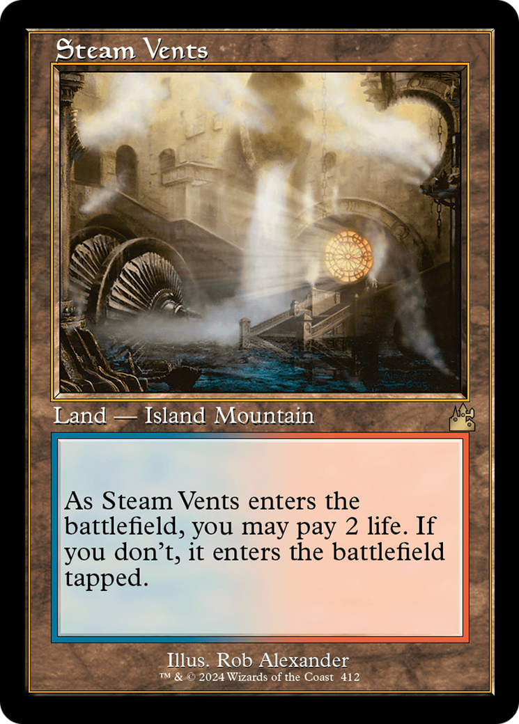 Steam Vents (Retro) [Ravnica Remastered] | Gamer Loot